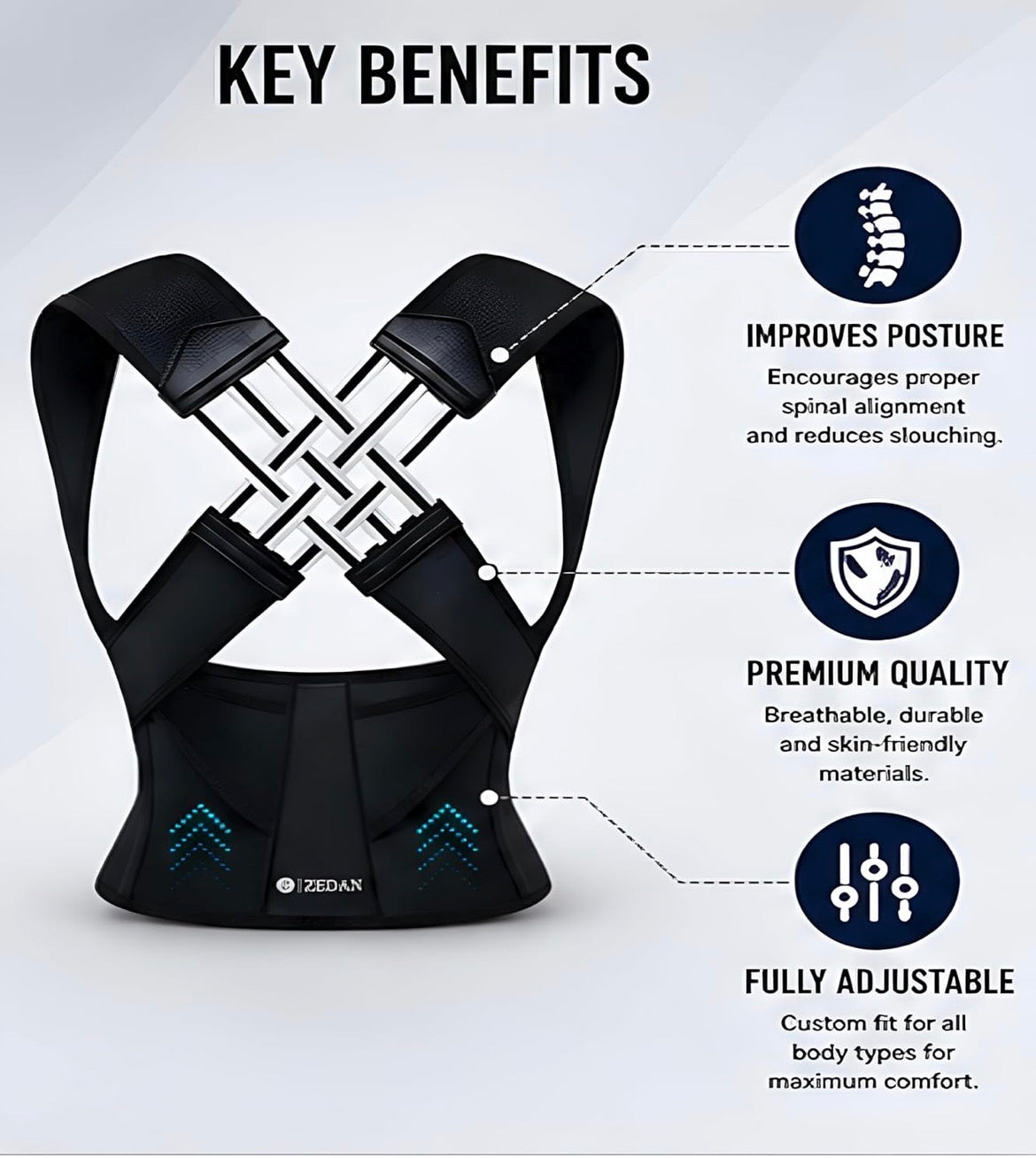 posture correction belt