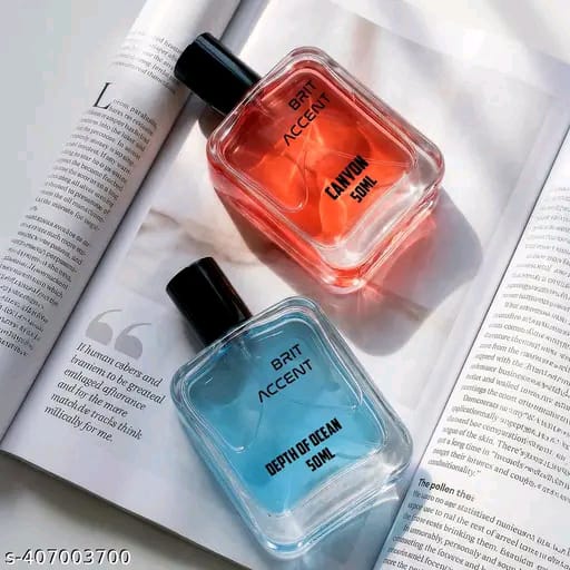 BRIT ACCENT Premium Long-Lasting Perfume for Men & Women – 50ML | Fresh & Elegant Everyday Fragrance