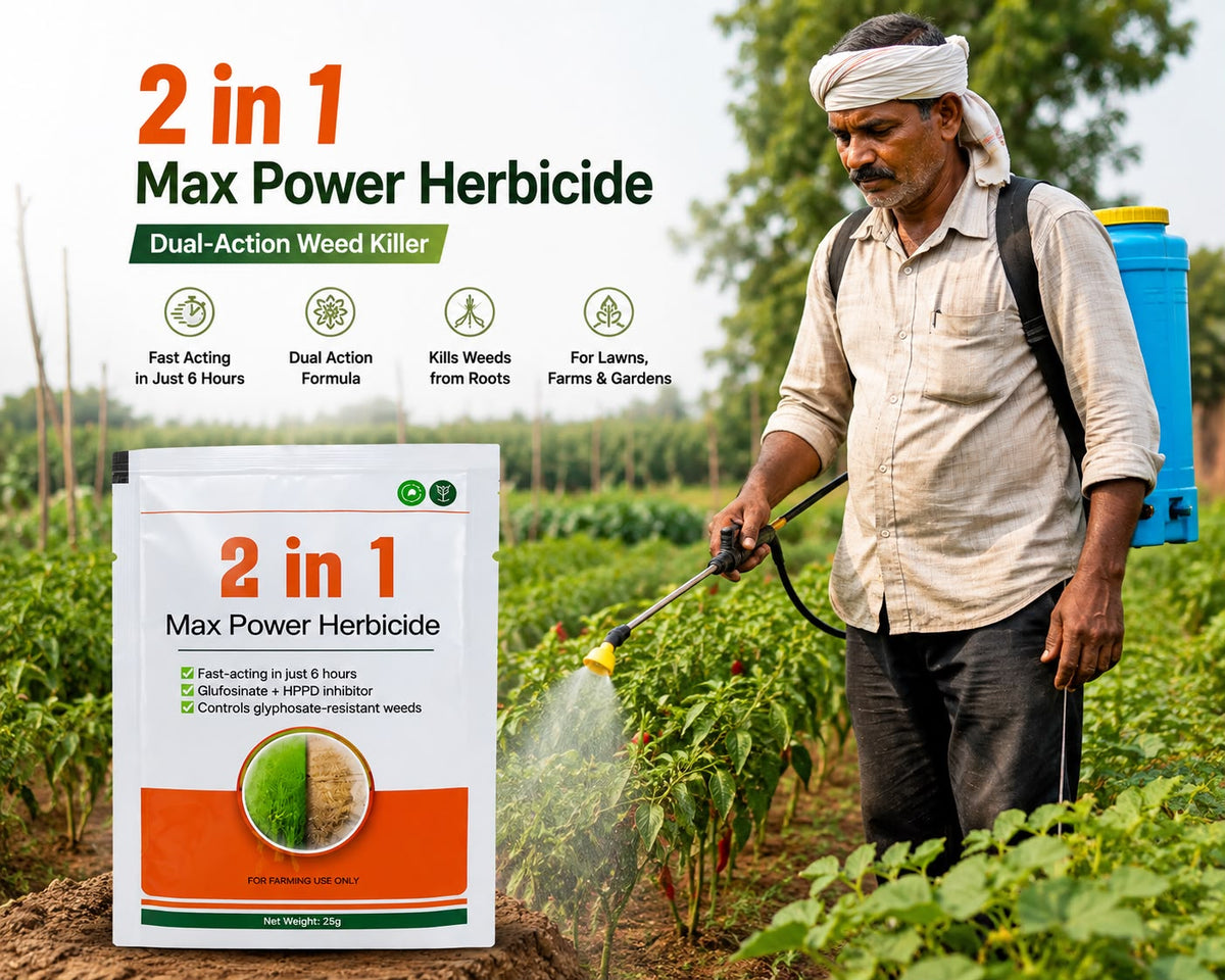 Dual-Action Weed Killer - Max Power Herbicide (Pack of 2)