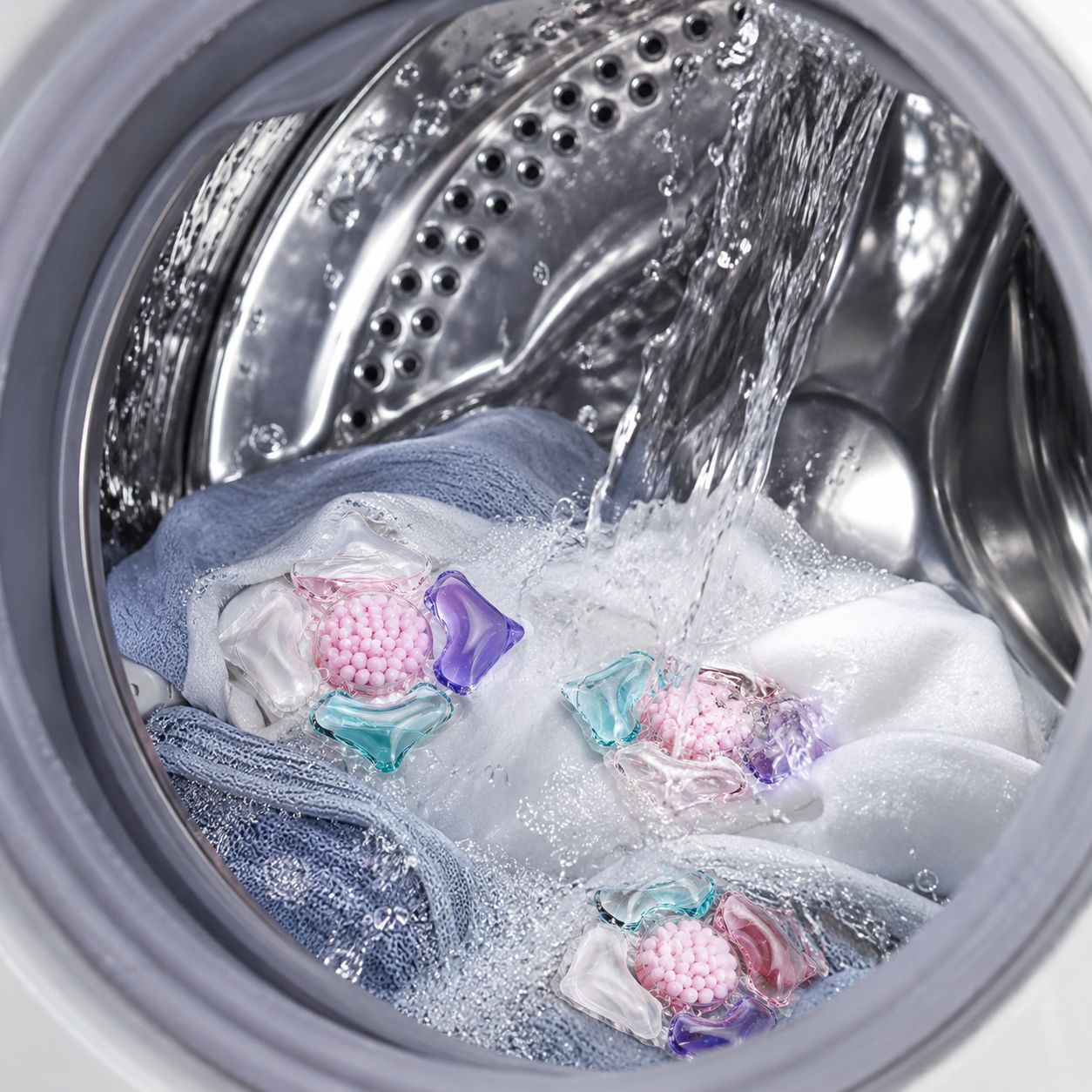 🧺 5-in-1 Laundry Liquid Detergent Pods – Pack of 30