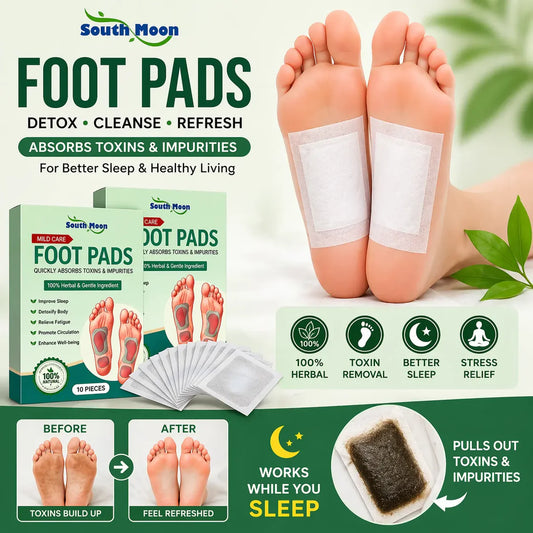 Detox Foot Patches – Overnight Foot Care Patches for Relaxation & Refreshing Self-Care