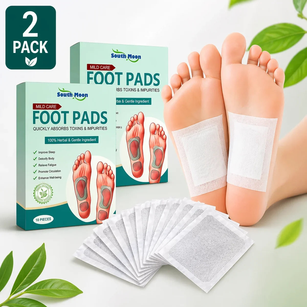 Dropdash  Detox Foot Patch (Pack of 2)